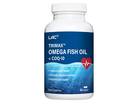 TRIMAX™ Omega Fish Oil + CoQ-10