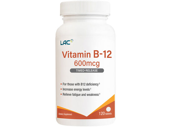 Vitamin B-12 600mcg Timed-Release