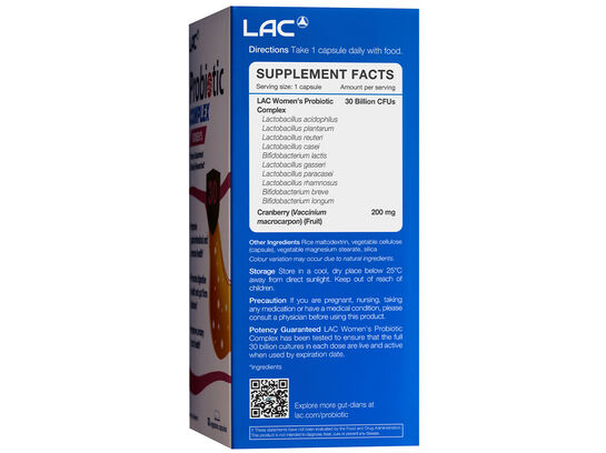 Women's Probiotic Complex 30 Billion CFU