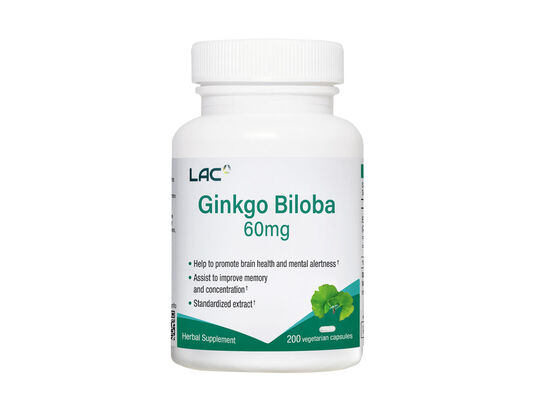 Ginkgo Biloba 60mg