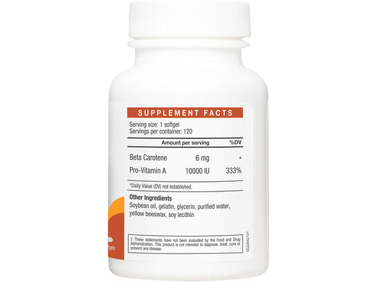 Beta Carotene 6mg