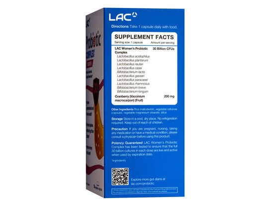 Women's Probiotic Complex 30 Billion CFU