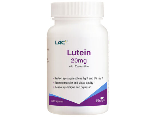 Lutein 20mg With Zeaxanthin
