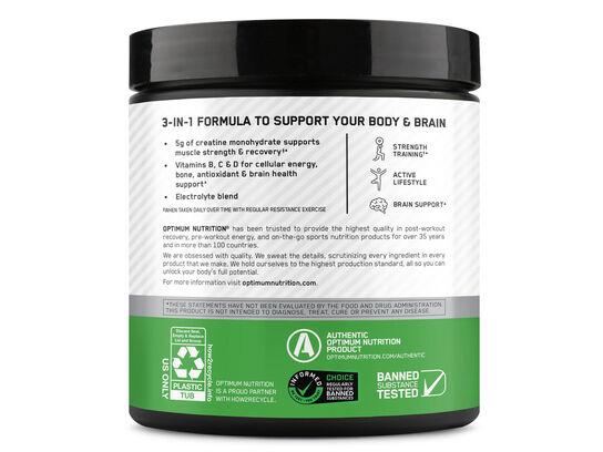 Creatine+ Enhanced 3-in-1 Formula