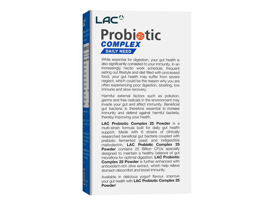 Complex 25 Billion CFUs