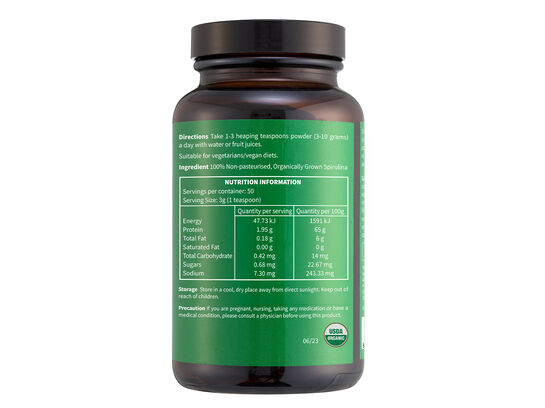 Organic Spirulina Powder