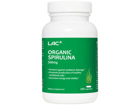 Organic Spirulina 500mg - Complete Nutrient Support