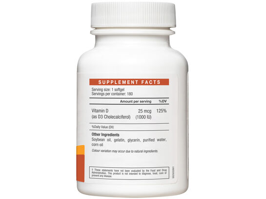 Vitamin D3 1000 IU