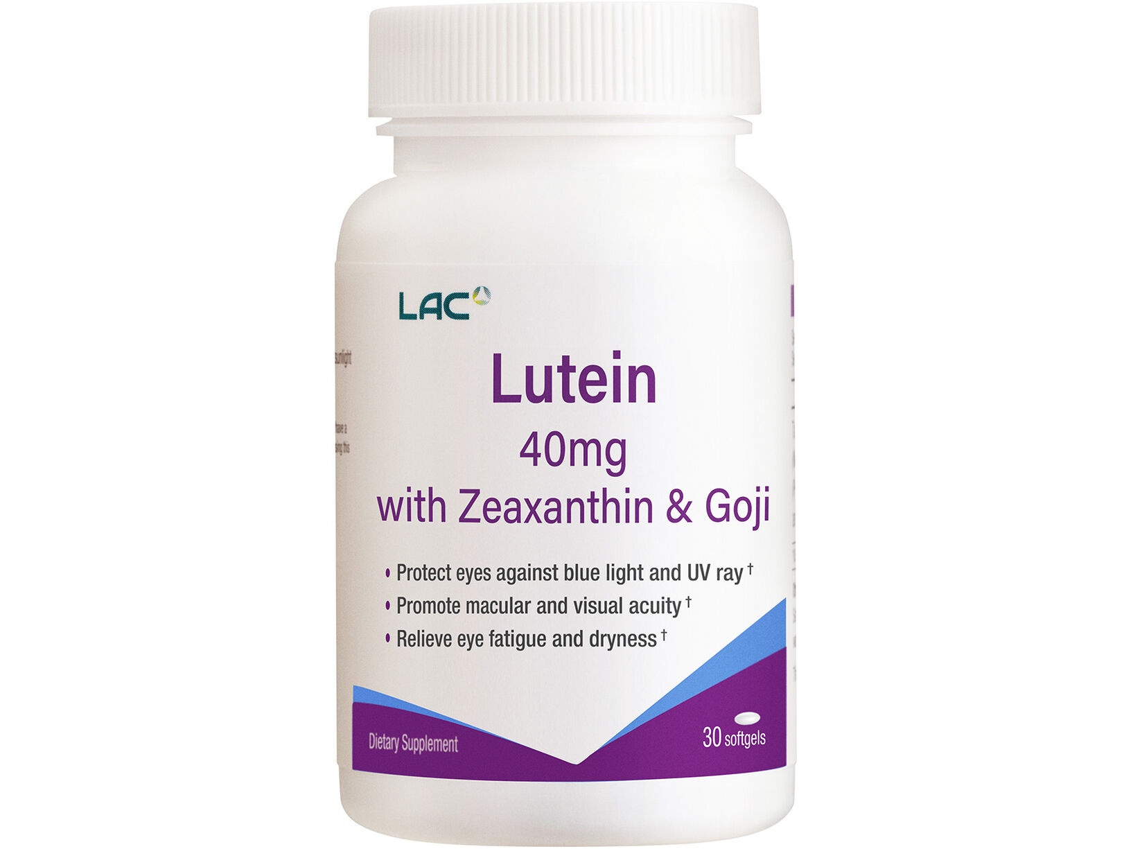 Lutein 40mg with Zeaxanthin & Goji: retailer-supplied image