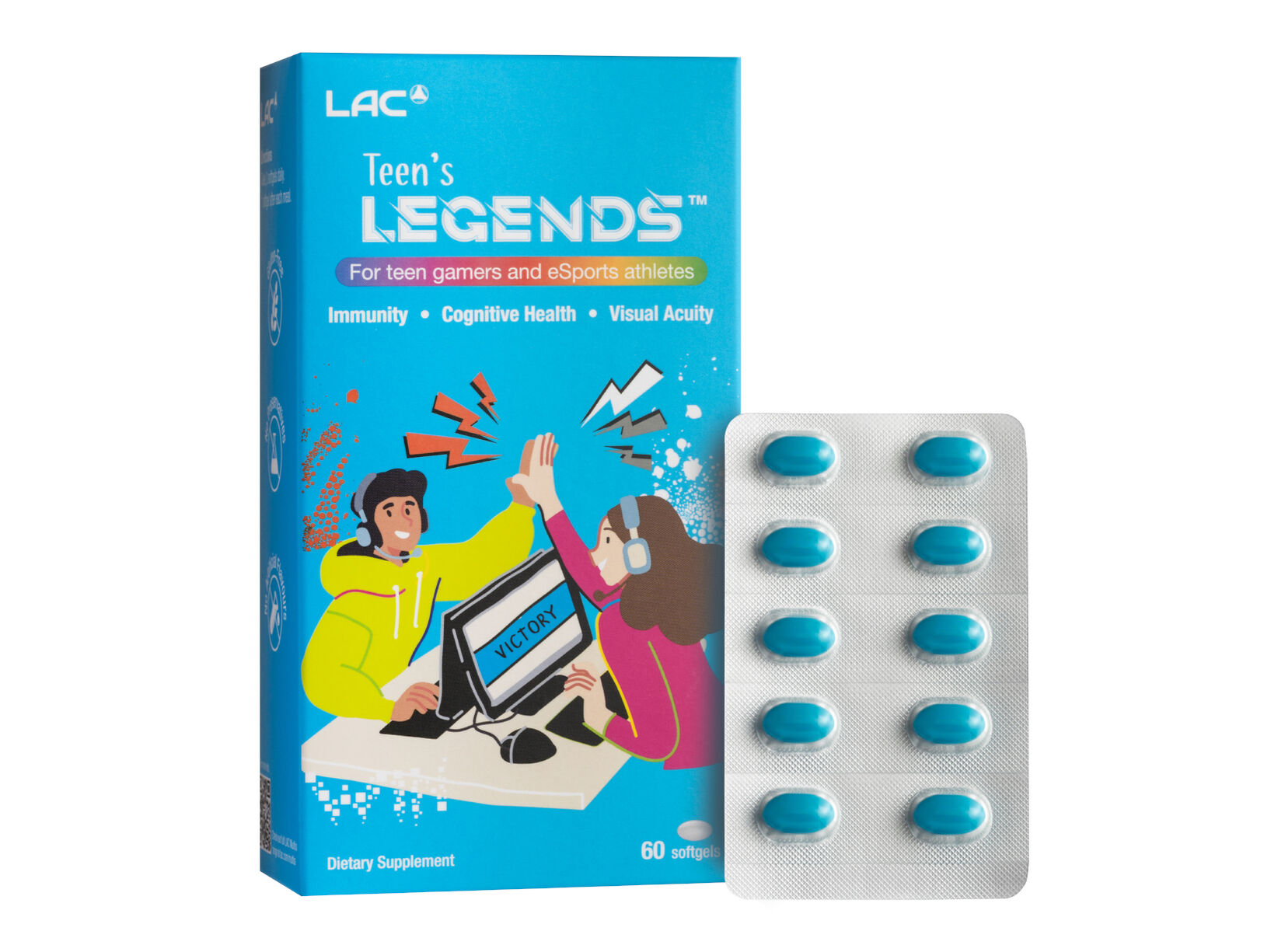 Teen's Legends™ eSports Multi for Teens: retailer-supplied image