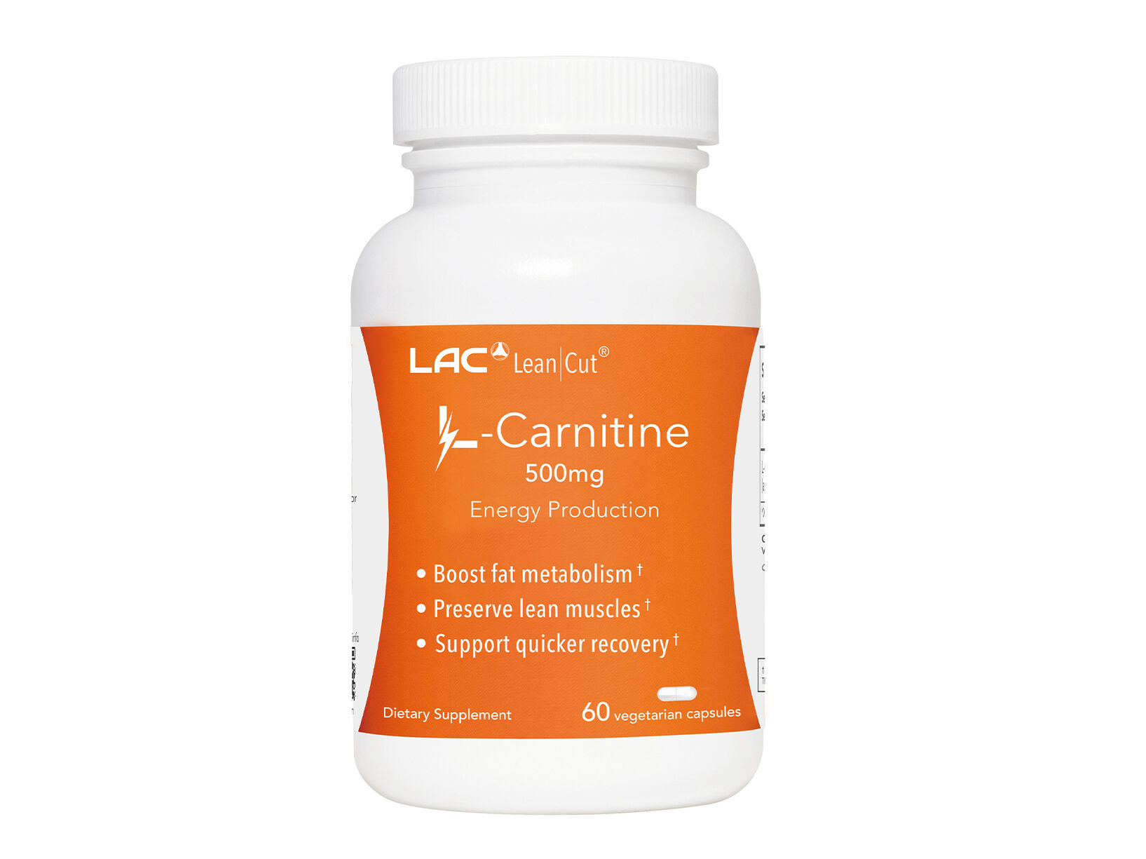 L-Carnitine 500mg: retailer-supplied image