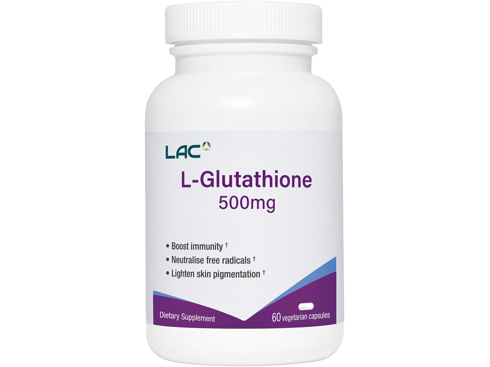L-Glutathione 500mg: retailer-supplied image