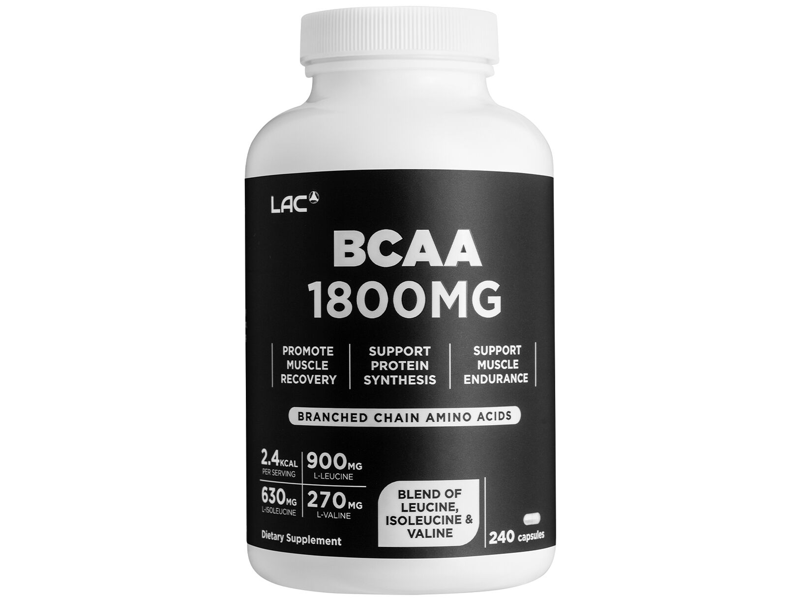 BCAA 1800mg: retailer-supplied image