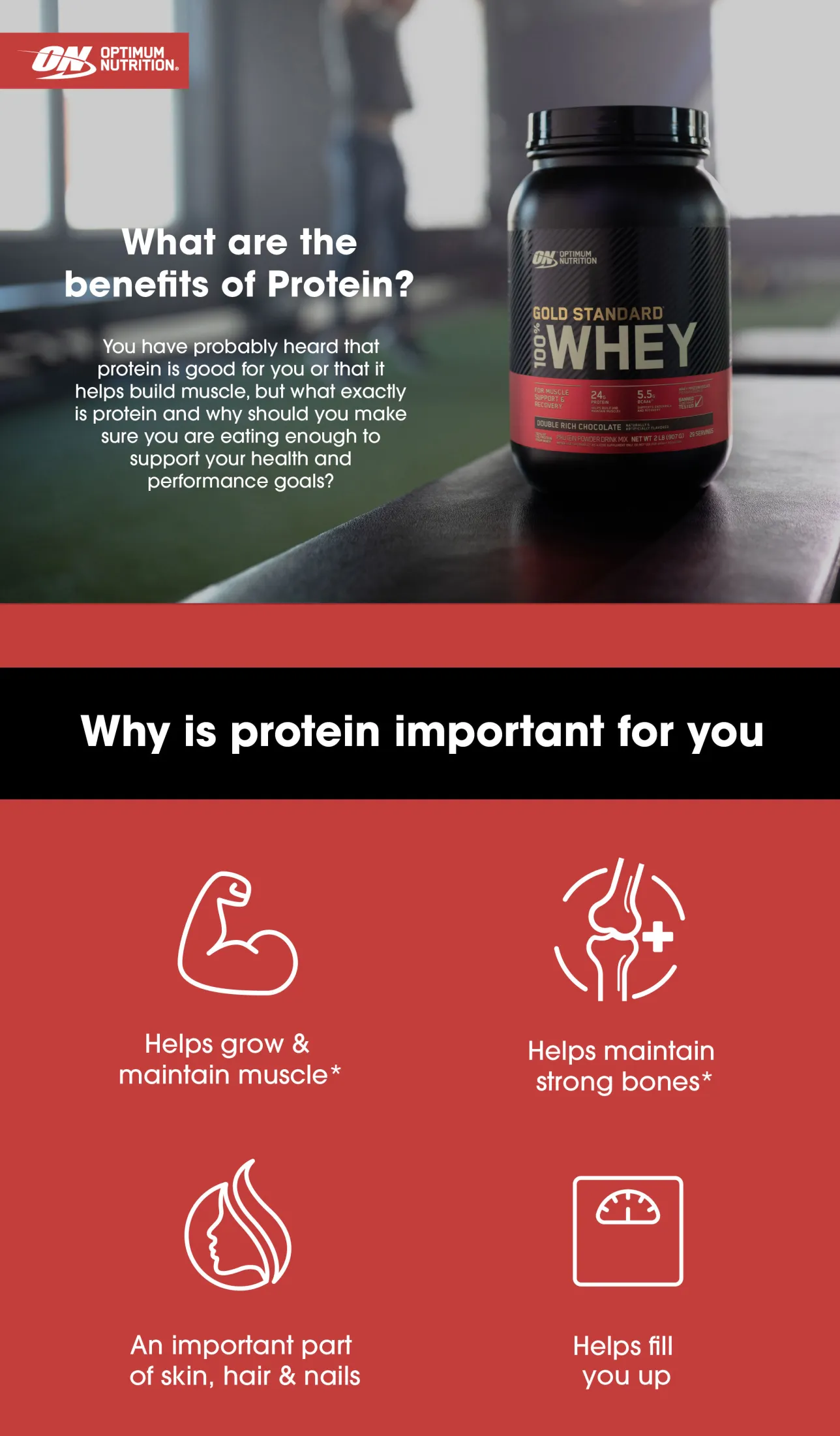 Optimum Nutrition  Gold Standard 100% Whey