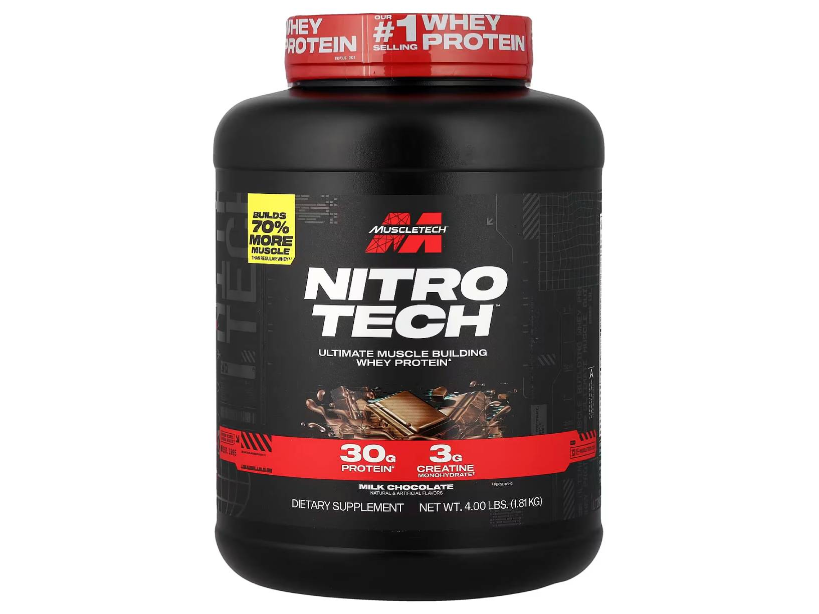 WHEY PROTEIN Milk Chocolate: retailer-supplied image