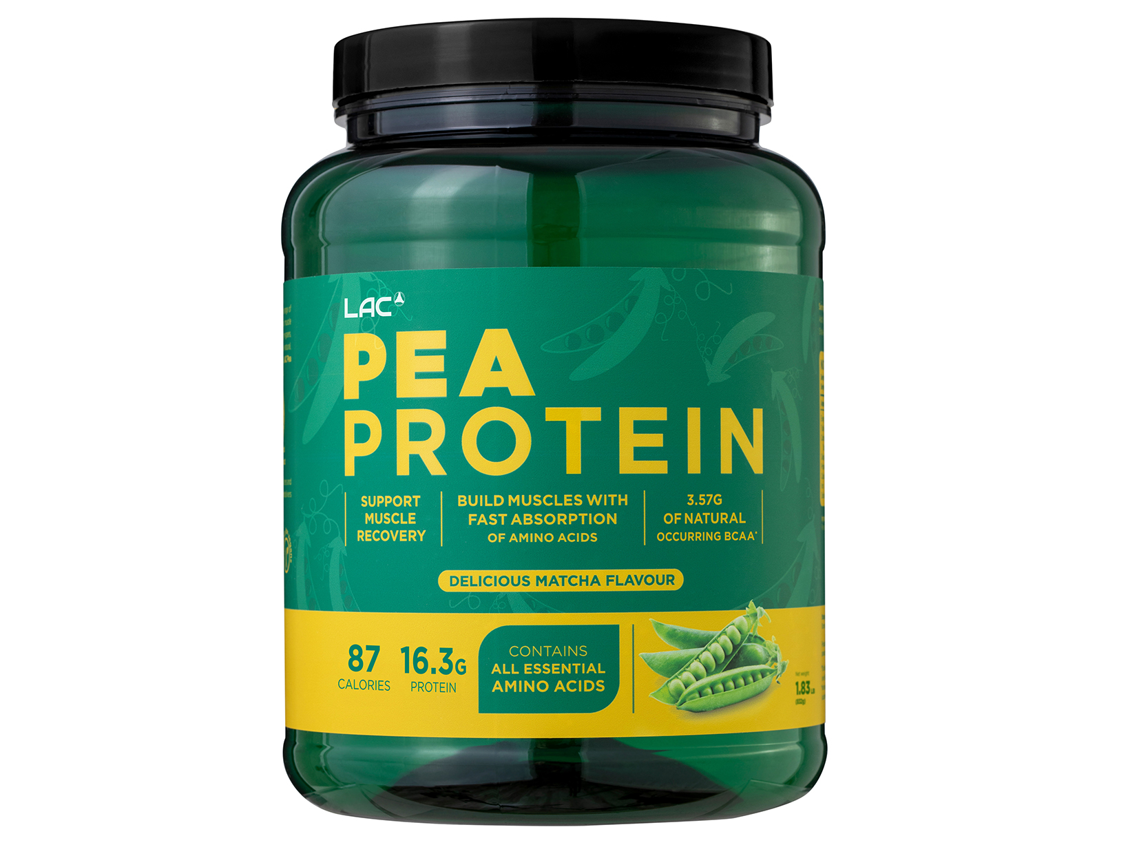 Pea Protein - All-natural Muscle Builder: retailer-supplied image