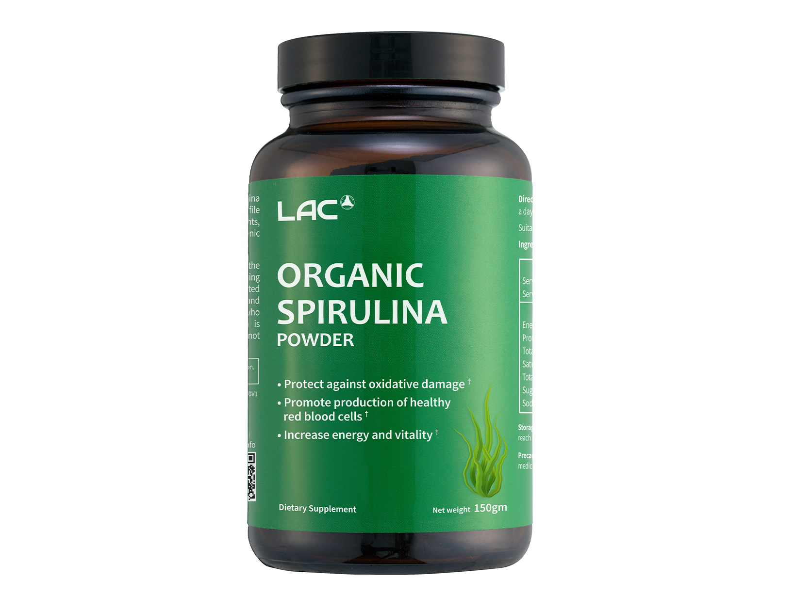 Organic Spirulina Powder: retailer-supplied image