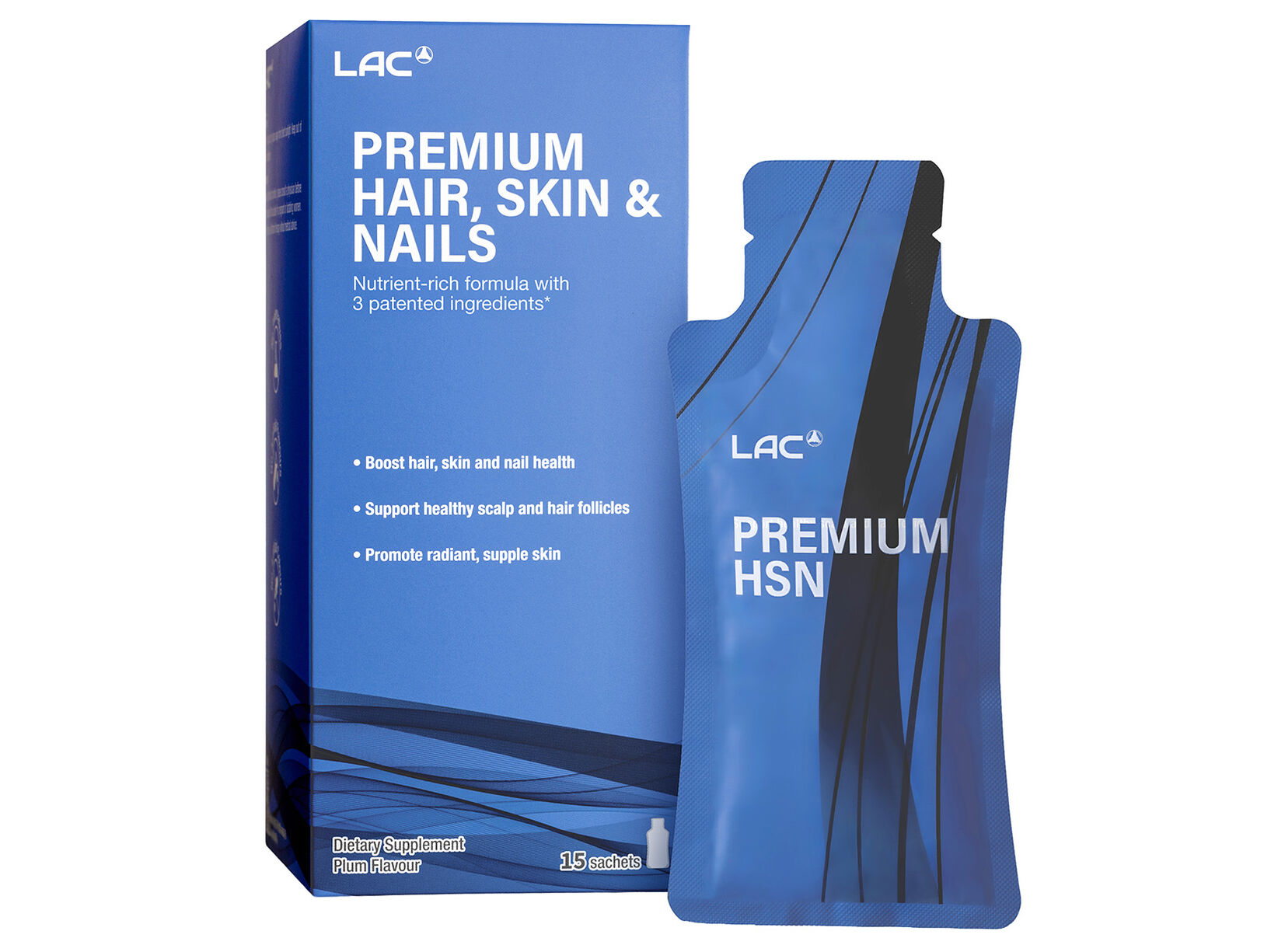 Premium Hair, Skin & Nails - Nutrient-Rich Formula: retailer-supplied image